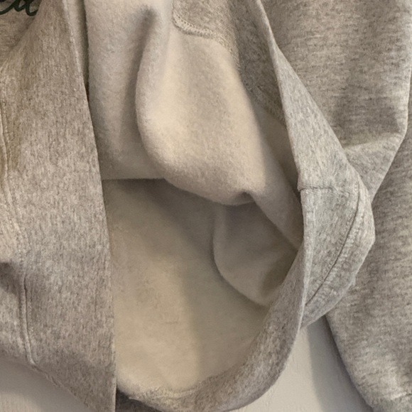 Born to Read Graphic Sweatshirt - Gray with Teal Print - Picture 3 of 4